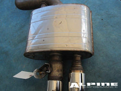 Ferrari 599 Gtb Fiorano left exhaust muffler