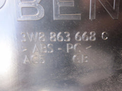 Bentley Continental Gt trunk rear trim panel black