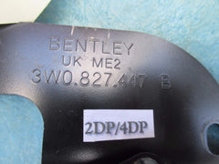 Bentley Continental Flying Spur boot trunk manual lock latch release