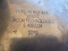 Ferrari California left exhaust silencer