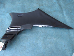 Bentley Continental Flying Spur left rear seat trim molding panel black