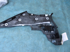 Bentley Continental Flying Spur left rear seat trim molding panel black