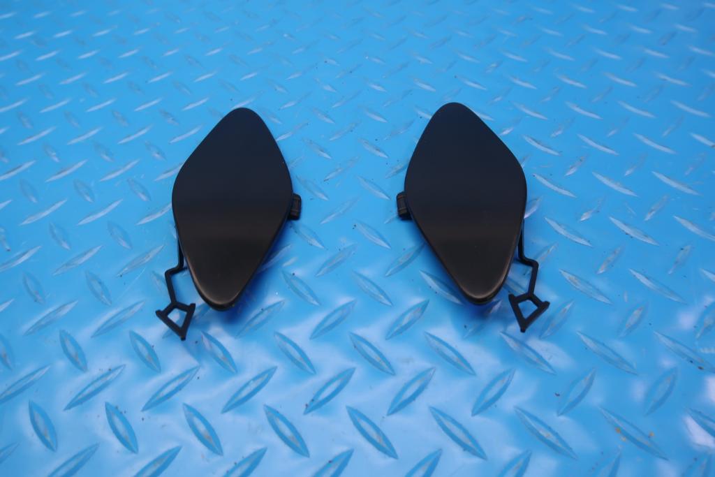 Bentley Bentayga front bumper left & right tow hook covers #12993