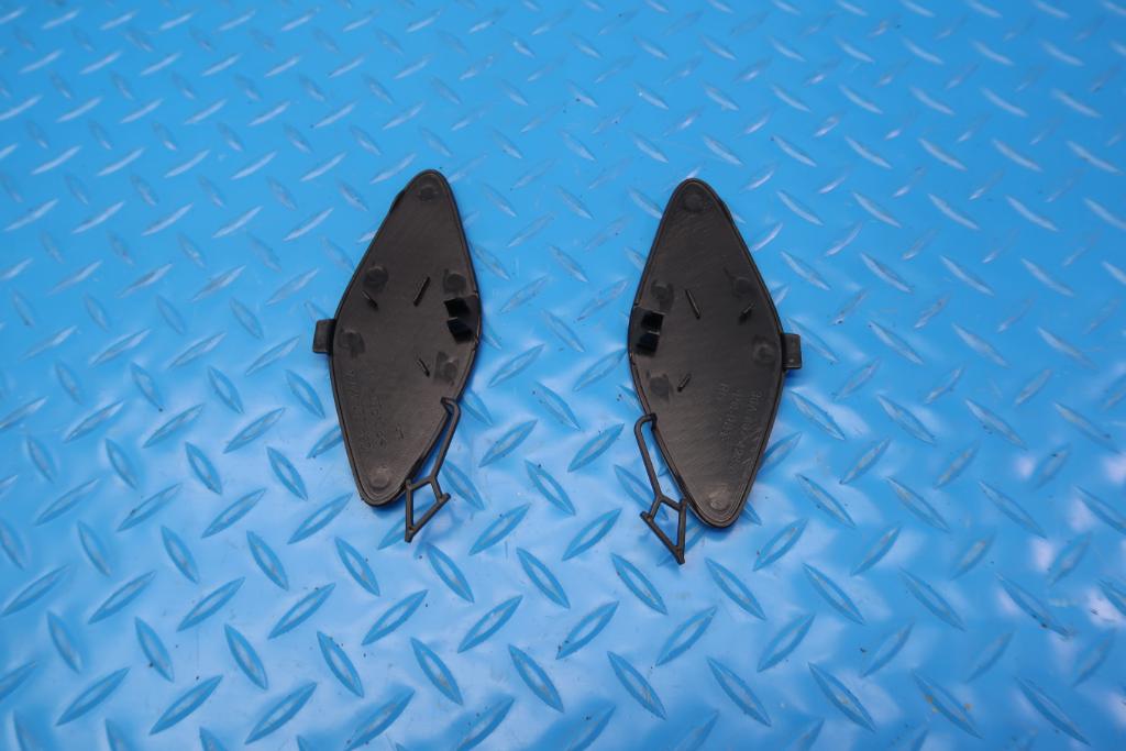 Bentley Bentayga front bumper left & right tow hook covers #12993