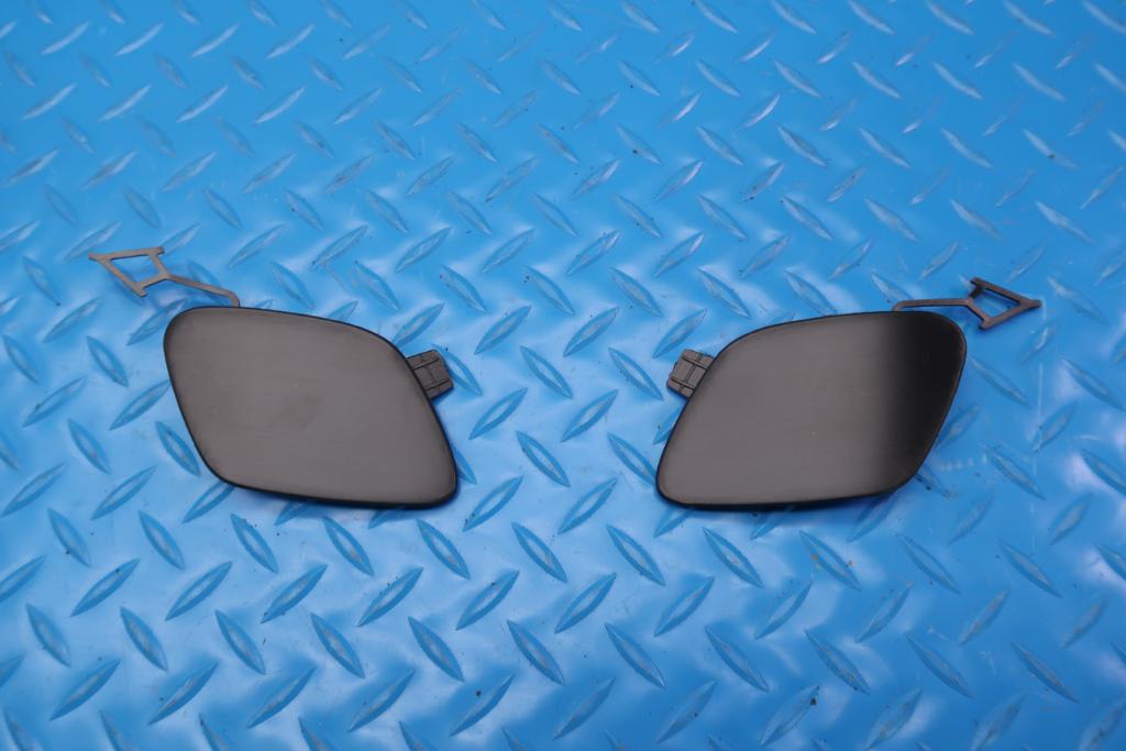 Bentley Bentayga front bumper left & right tow hook covers  #12990