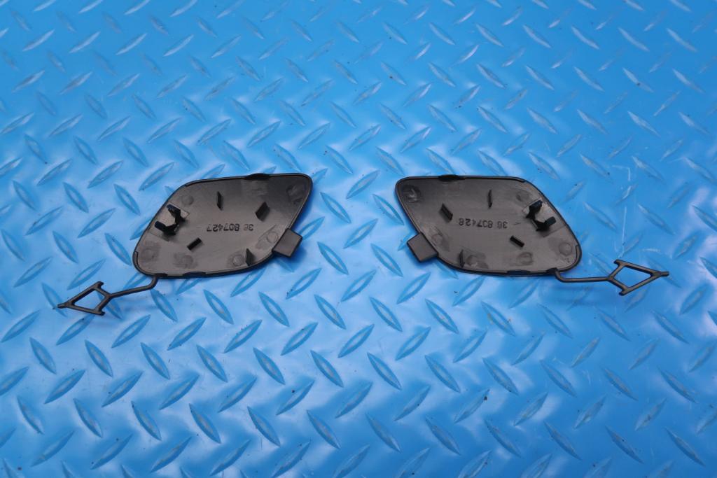 Bentley Bentayga front bumper left & right tow hook covers  #12990