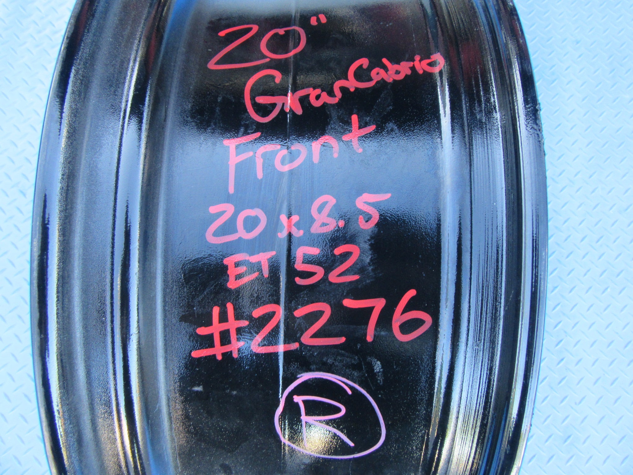 20" Maserati GranTurismo GranCabrio front wheel rim #2276