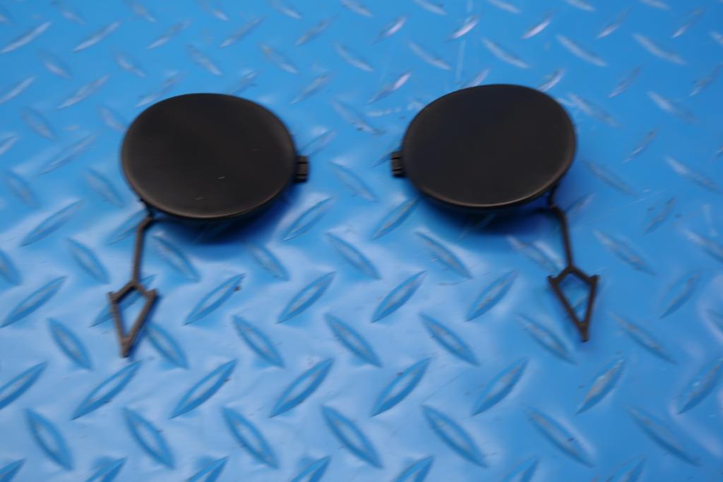 Bentley Bentayga rear bumper left & right tow hook covers #13005