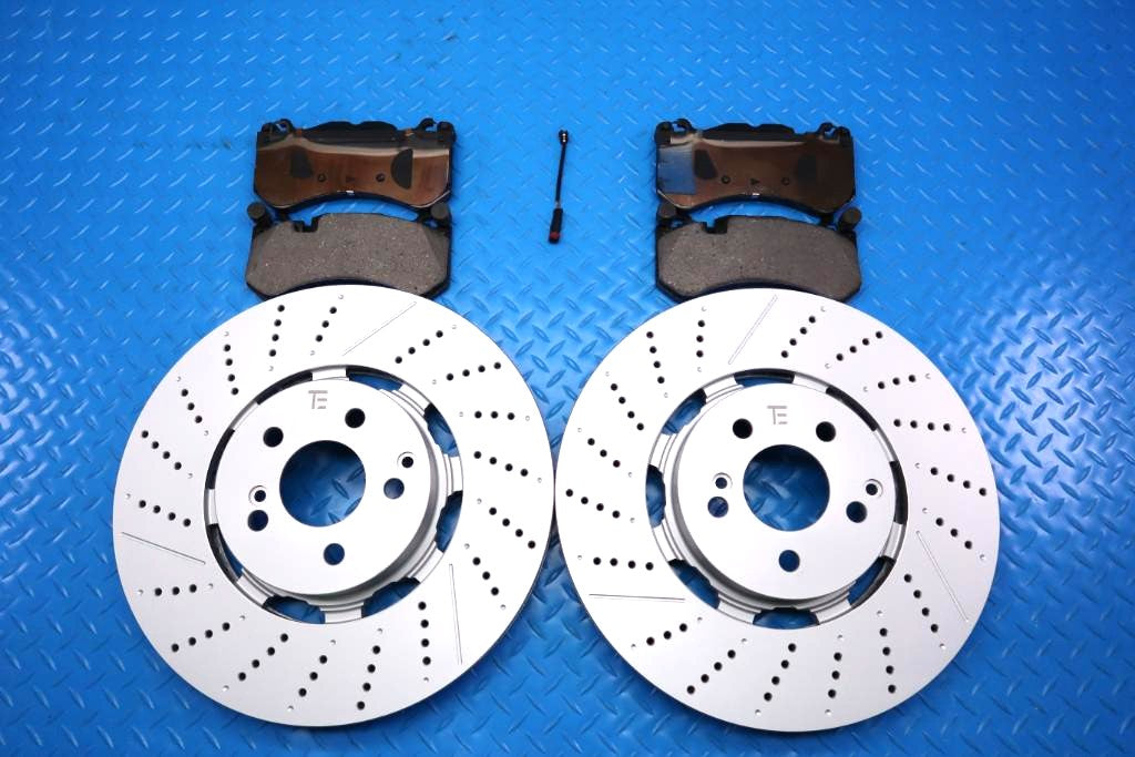 Mercedes Benz C63E63 Gt63 Amg front brake pads & rotors TopEuro #13010