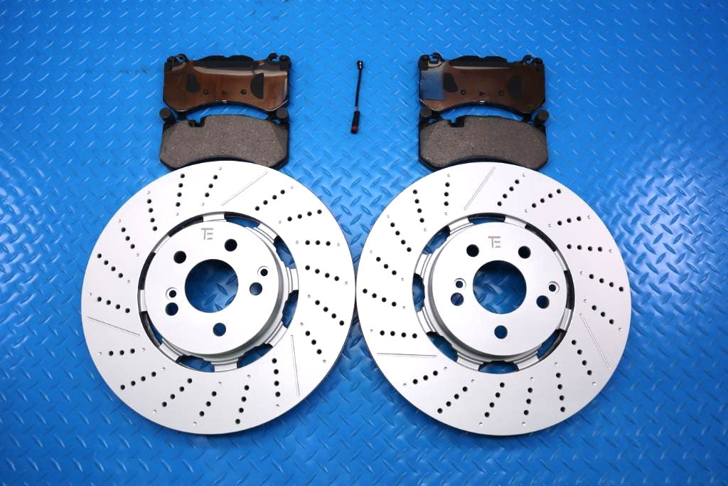 Mercedes Benz C63E63 Gt63 Amg front brake pads & rotors TopEuro #13010