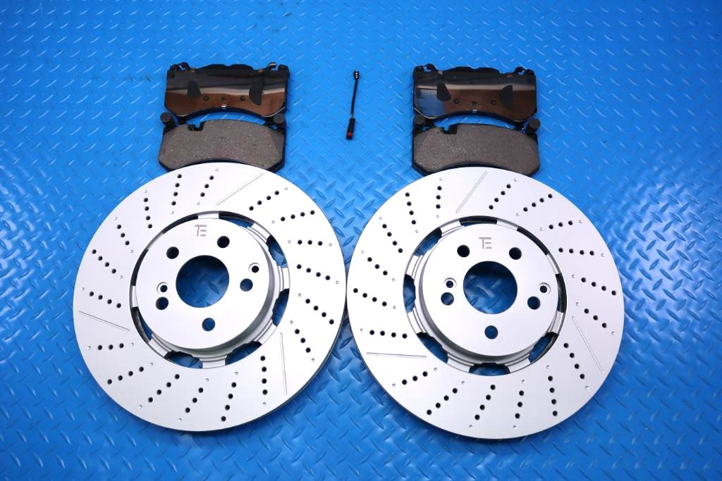 Mercedes Benz C63E63 Gt63 Amg front brake pads & rotors TopEuro #13010