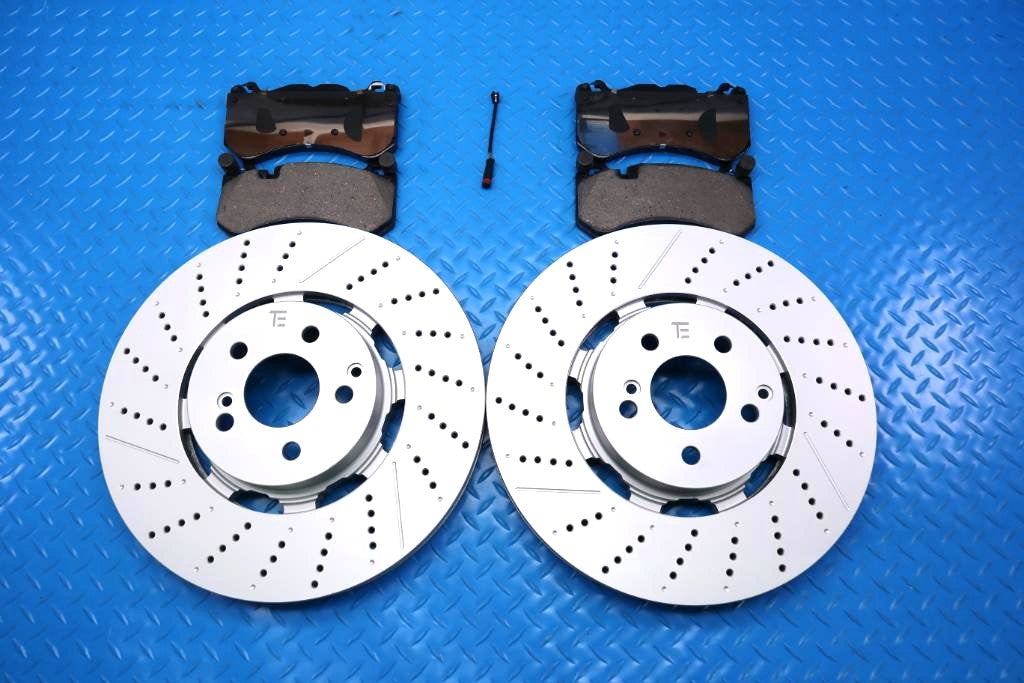 Mercedes Benz C63E63 Gt63 Amg front brake pads & rotors TopEuro #13010