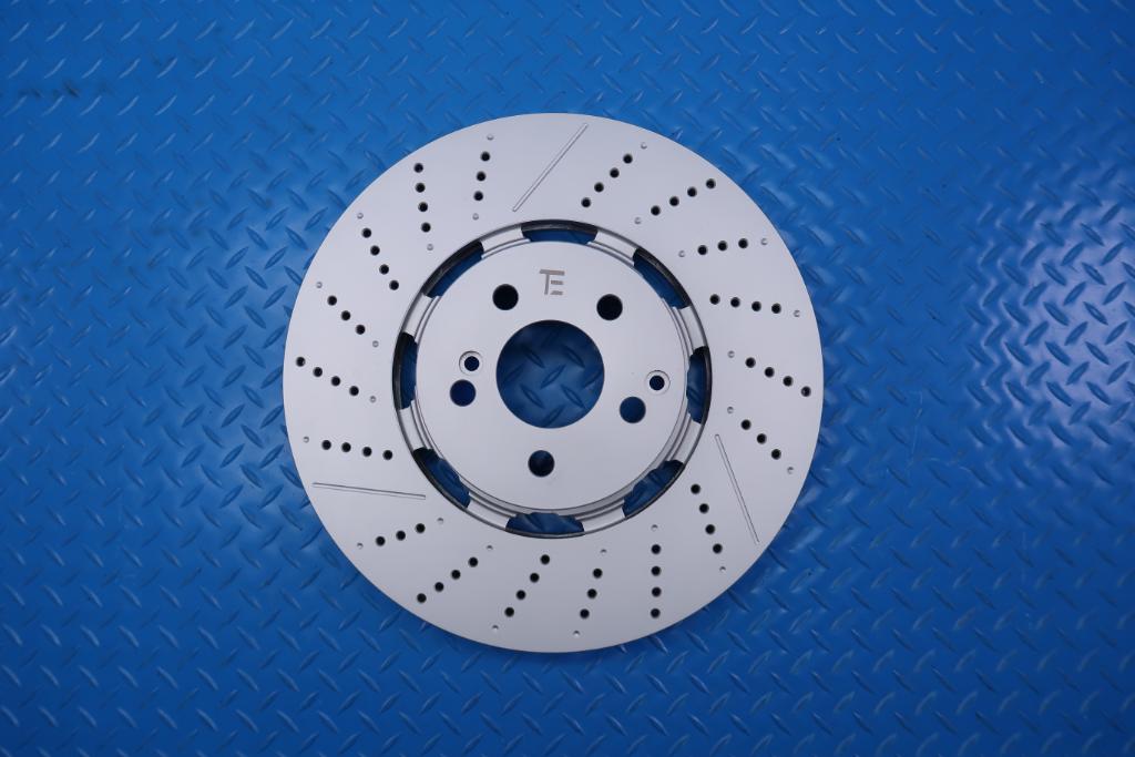 Mercedes Benz C63 Amg front rear brake pads & rotors TopEuro #13008