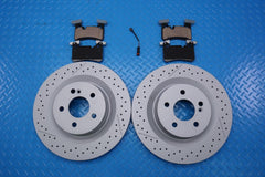 Mercedes Benz C63 Amg rear brake pads & rotors TopEuro #13011