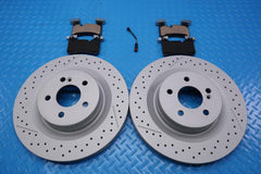 Mercedes Benz C63 Amg rear brake pads & rotors TopEuro #13011