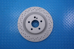 Mercedes Benz C63 Amg rear brake disk rotor x1pc TopEuro #13013