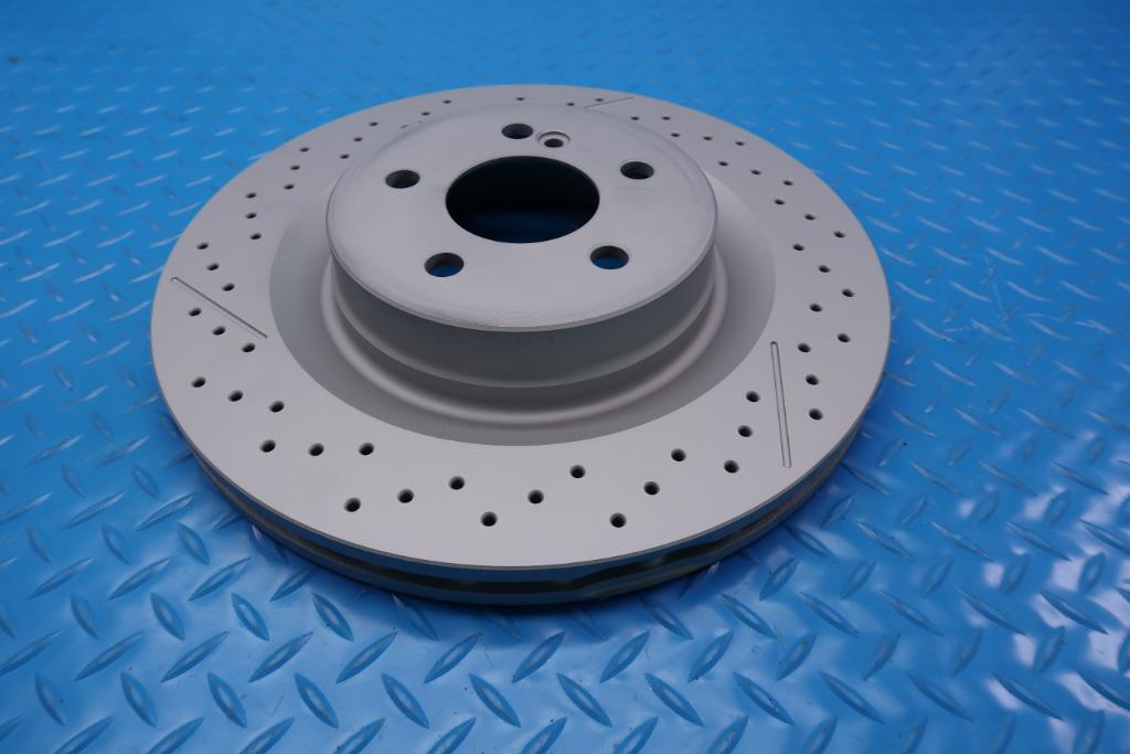 Mercedes Benz C63 Amg rear brake disk rotor x1pc TopEuro #13013