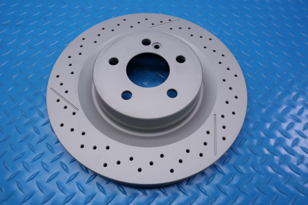 Mercedes Benz C63 Amg rear brake disk rotors TopEuro #13012