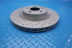 Mercedes Benz C63 Amg rear brake disk rotor x1pc TopEuro #13013