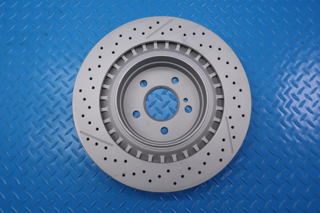 Mercedes Benz C63 Amg rear brake disk rotor x1pc TopEuro #13013