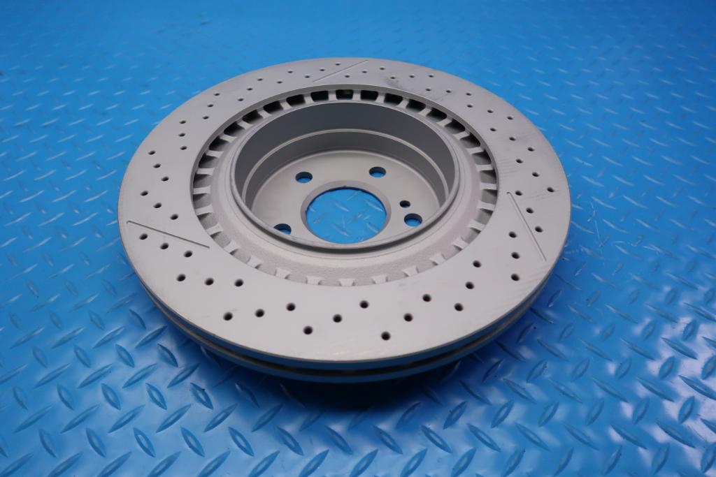 Mercedes Benz C63 Amg front rear brake disc rotors TopEuro #13009