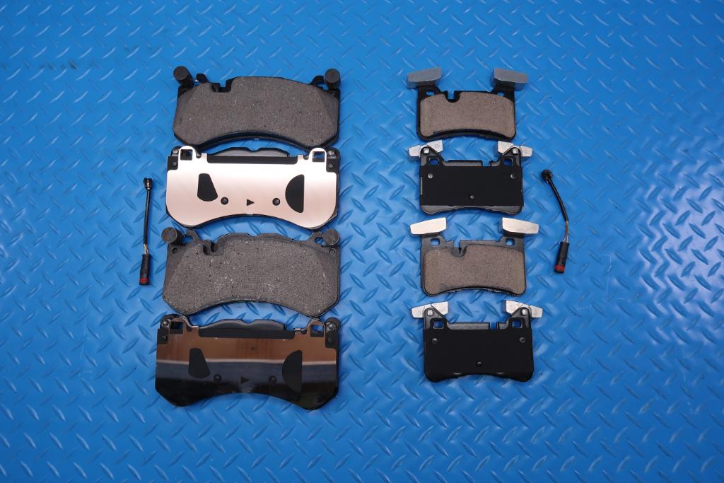 Mercedes Benz C63 E63 Cls63 Amg front rear brake pads Low Dust TopEuro #13014
