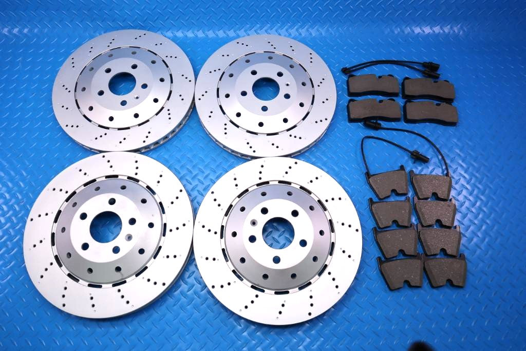 Audi R8 front rear brake pads & rotors #12538