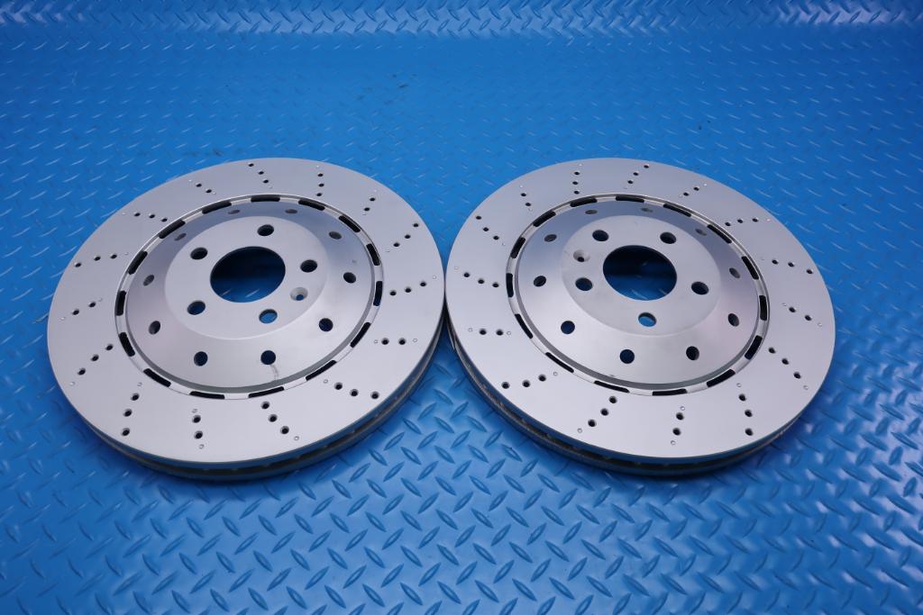 Audi R8 front brake disc rotors TopEuro 2pcs #12541