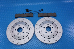 Audi R8 rear brake pads & rotors TopEuro #12543