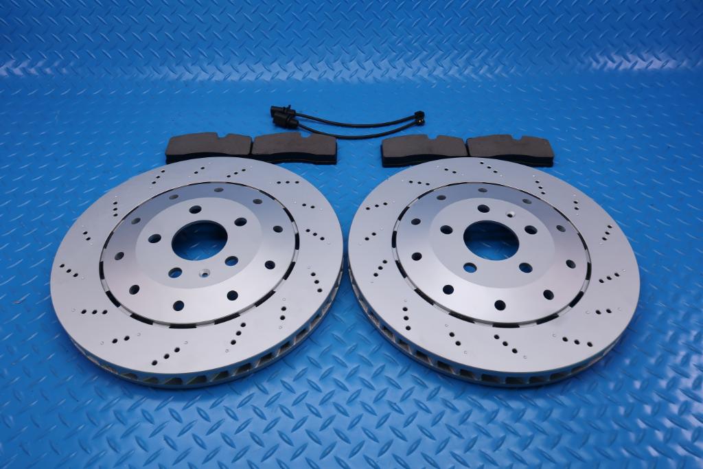 Audi R8 rear brake pads & rotors TopEuro #12543