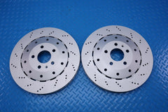 Audi R8 rear brake disc rotors TopEuro #12544