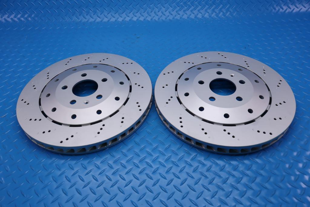 Audi R8 rear brake disc rotors TopEuro #12544