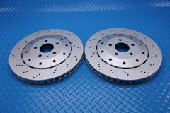 Audi R8 rear brake disc rotors TopEuro #12544