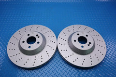 Mercedes S class S550 S560 S450 front brake rotors TopEuro #12479