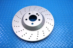 Mercedes S class S550 S560 S450 front brake rotor TopEuro #12480