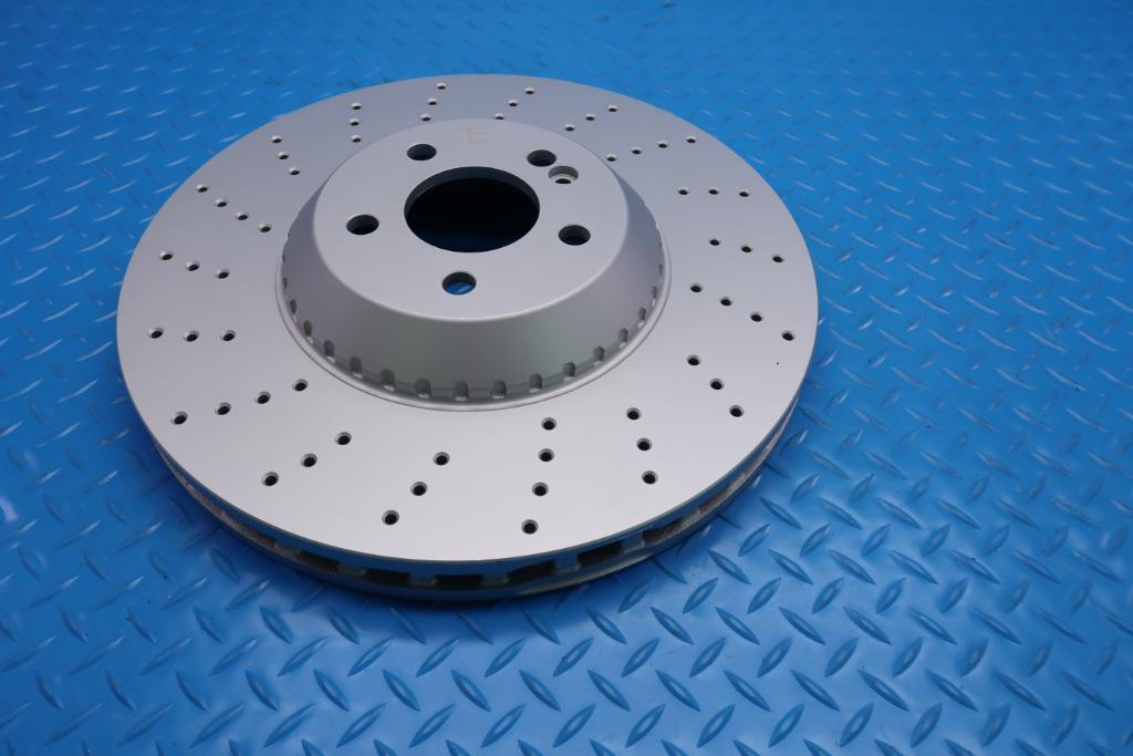 Mercedes S class S550 S550e S560 S450 front rear brake disc rotors TopEuro #12485