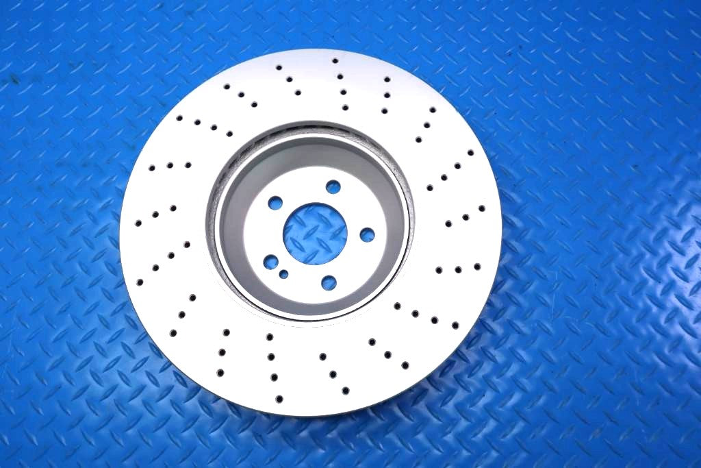Mercedes S class S550 front brake pads & rotors TopEuro #12478