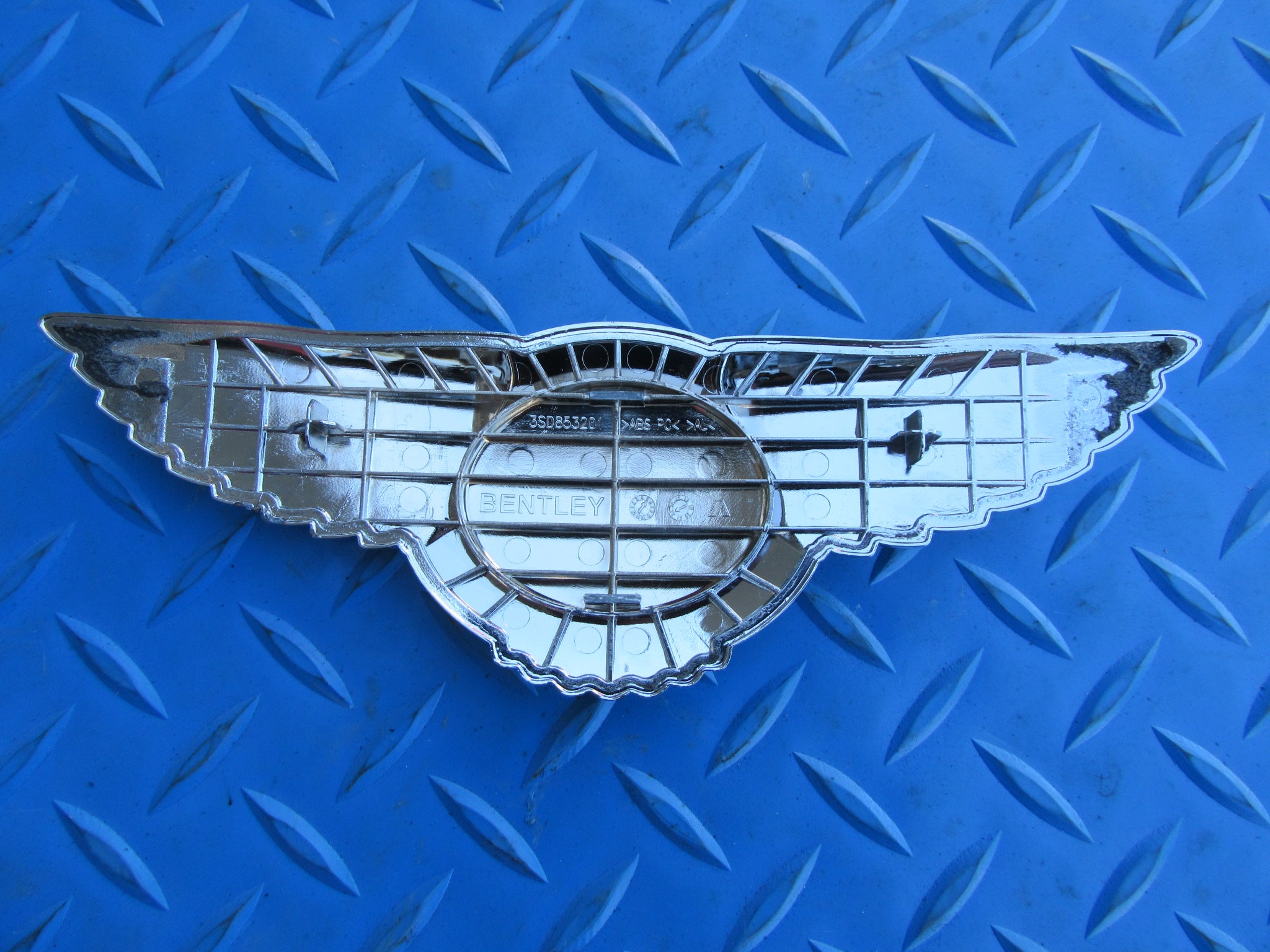 Bentley Continental GT GTC Front B Emblem Wings #2243