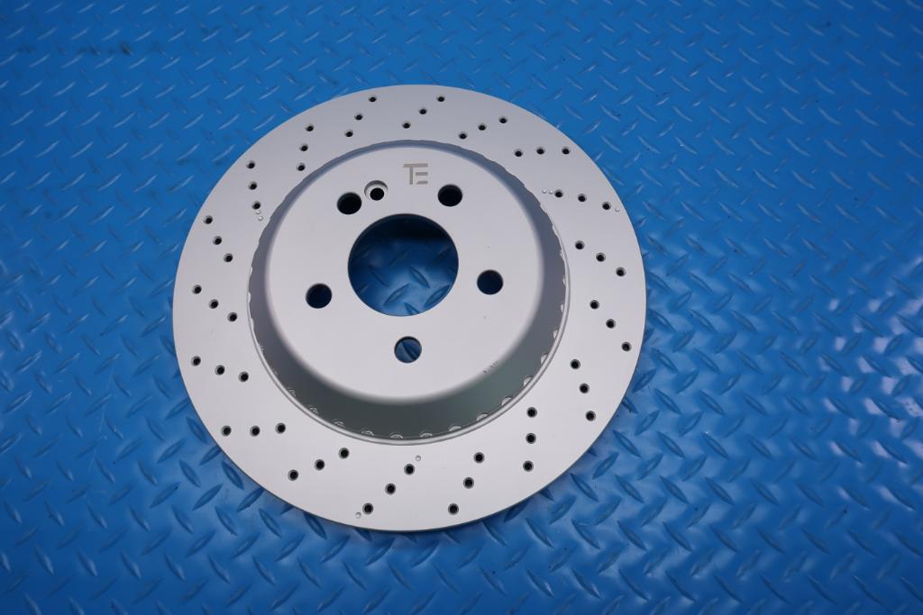 Mercedes S class S550 S550e S560 S450 front rear brake disc rotors TopEuro #12485