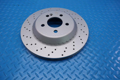 Mercedes S class S550 S550e S560 S450 rear brake disc rotor 1pc TopEuro #12488