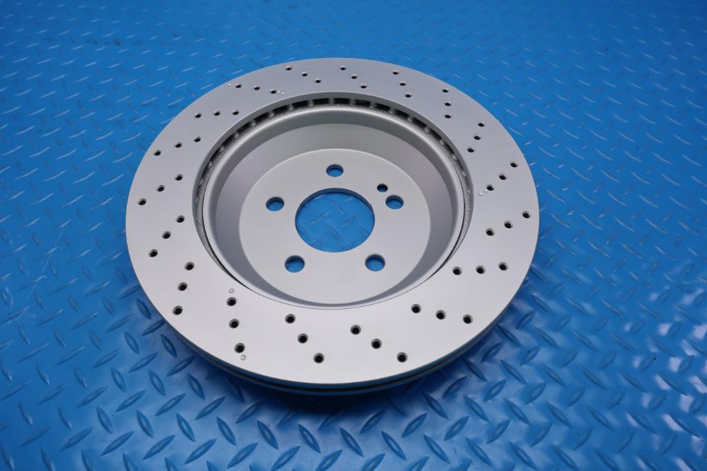 Mercedes S class S550 S550e S560 S450 rear brake disc rotor 1pc TopEuro #12488