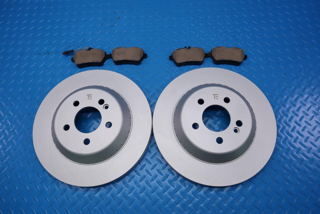 Mercedes S class S550 S560 S450 rear brake pads & rotors TopEuro #12481