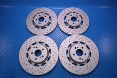 Mercedes E63 AMG S front & rear brake disc rotors TopEuro #12520