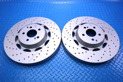 Mercedes E63 AMG S front brake disc rotors 2pcs TopEuro #12522