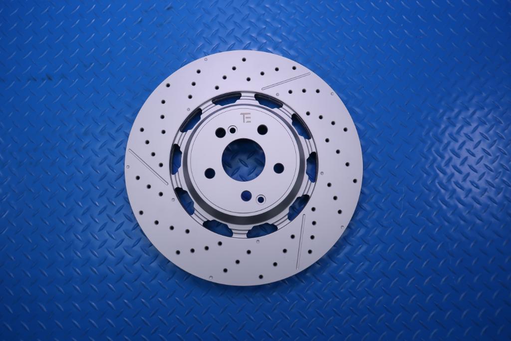 Mercedes E63 AMG S front rear brake pads & rotors TopEuro #12519