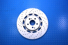 Mercedes E63 AMG S front brake disc rotor 1pc TopEuro #12523