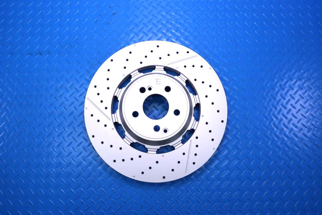 Mercedes E63 AMG S Glc63 Gt53 Gt63 front brake pads & rotors Low Dust TopEuro #13019