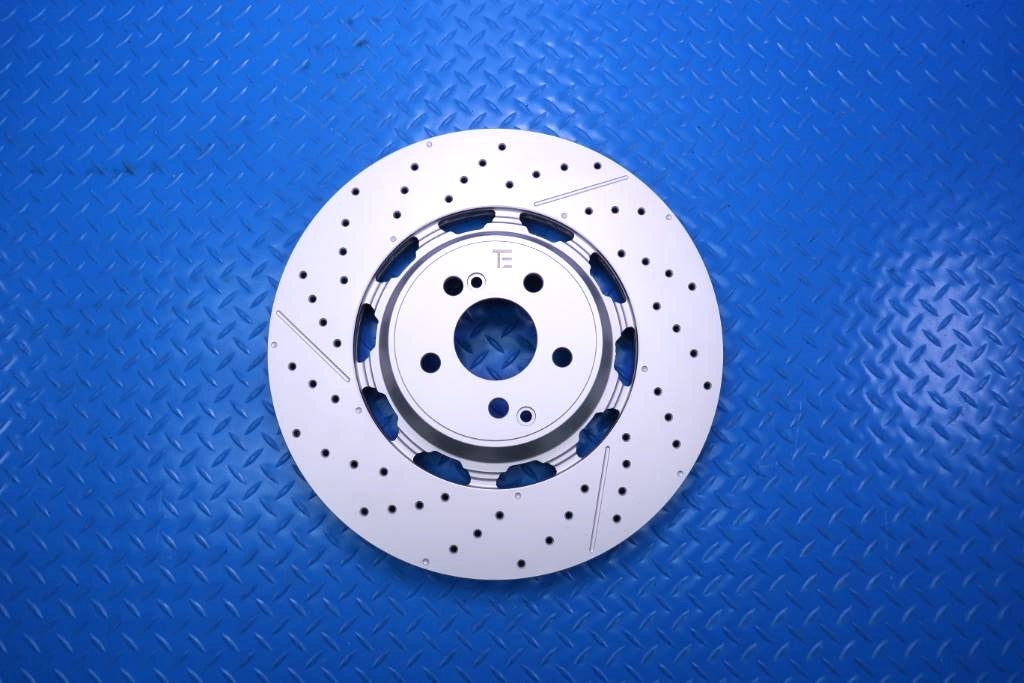 Mercedes E63 AMG S front brake disc rotor 1pc TopEuro #12523
