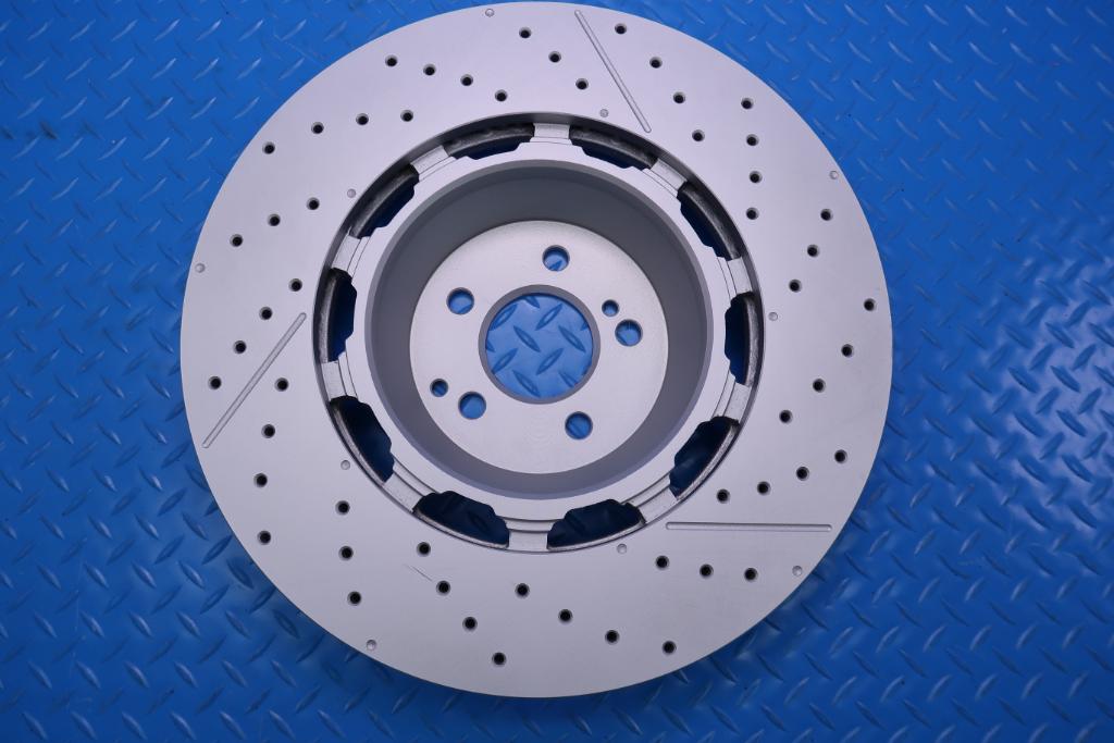 Mercedes E63 AMG S front & rear brake disc rotors TopEuro #12520