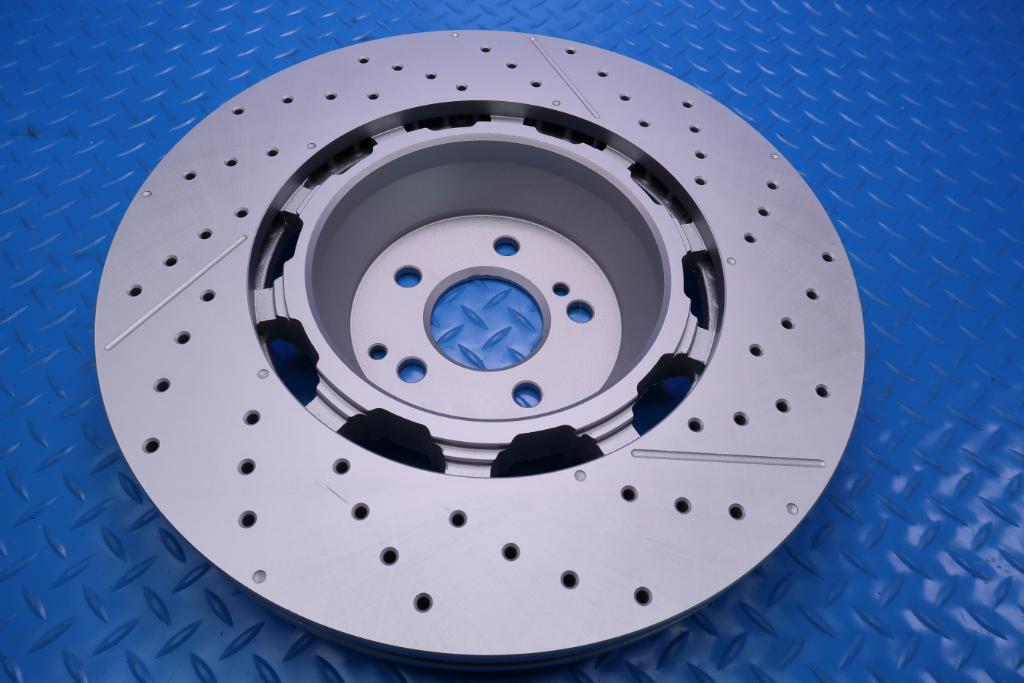 Mercedes E63 AMG S front rear brake disk rotors TopEuro #13018